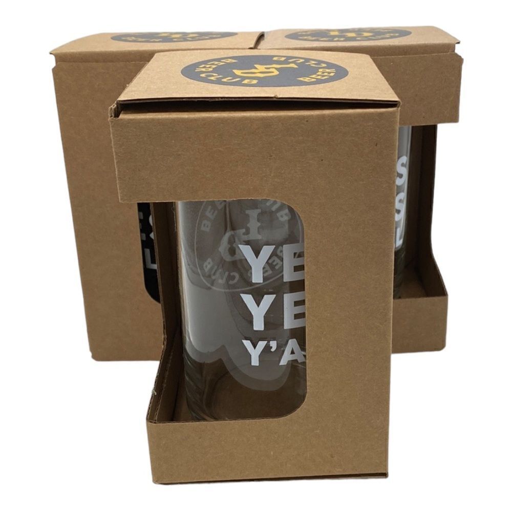 Lazy Dog Beer Club Glasses Set of Three 16 oz NIB
